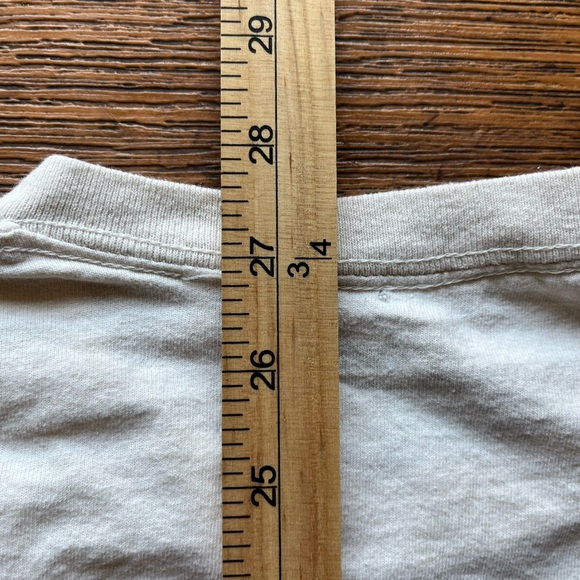 Women's Golden Hour T-Shirt White New York One Size Big Apple Liberty Oversized - Picture 10 of 10